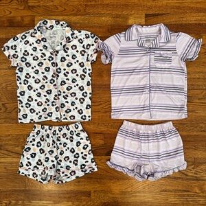 Bundle of two (Jessica Simpson & Rachel Zoe)  Pajama Short Sets - GC - Size 8
